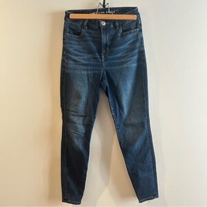 American Eagle Curvy High Rise Jegging | Size 2 Short, Indigo